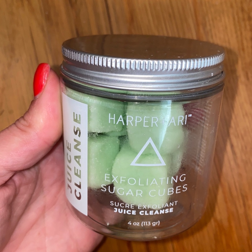 New! Harper + Ari exfoliating scrub cubes